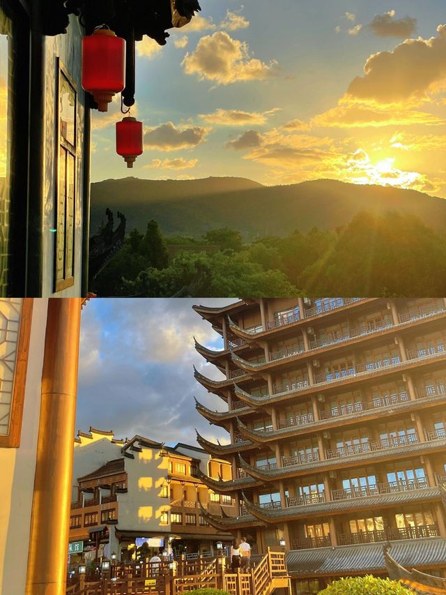 太湖古鎮嘅傍晚，唔需要濾鏡，原片直出嘅美