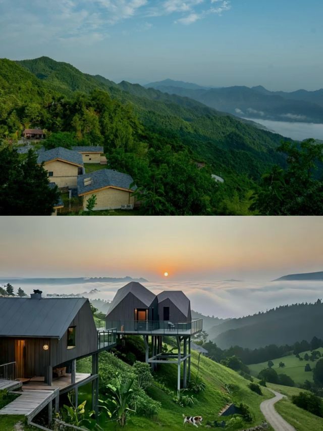 西安出發1.5h避世雲端木屋! 西安出發1.5h避世雲端木屋!