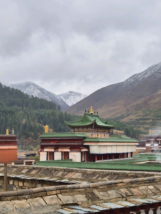 Labrang Monastery in Winter: A Serene Sanctuary