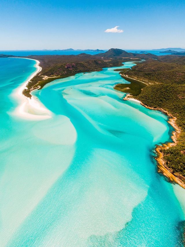 澳洲極致浪漫｜聖靈群島，心形礁與白天堂的協奏