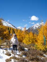 在川西，拍到了我的人生照片～