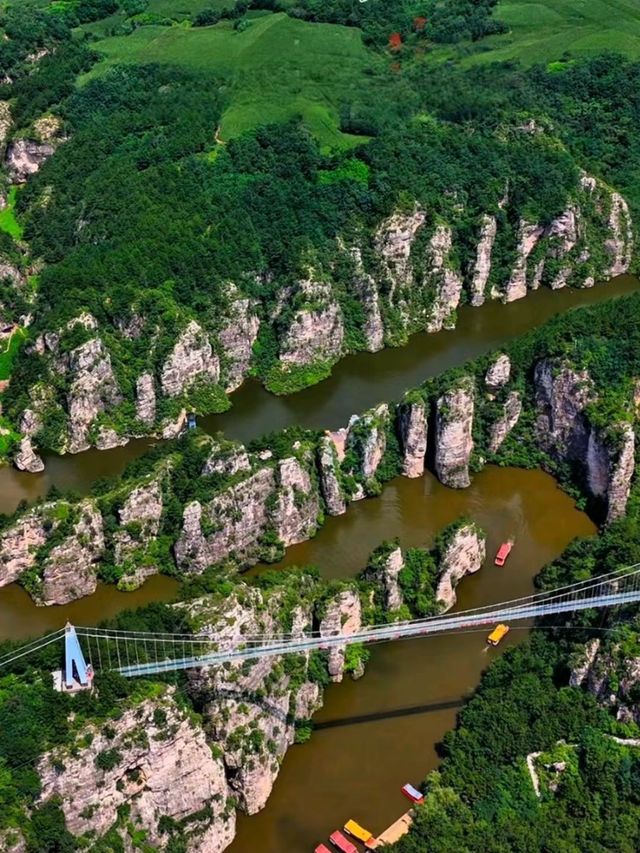 洛陽|龍潭大峽谷，唯一破產5A級景區，太值啦