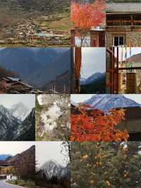 九寨溝的秋與冬丨調色盤打翻在人間的童話世界