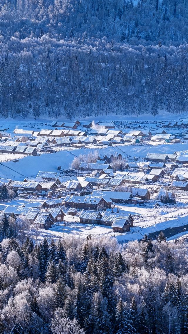 我想～沒人能拒絕冬天的阿勒泰吧！！