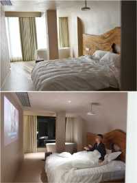 惠安必住藝術風酒店，躺著就能看海