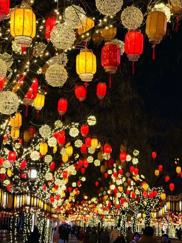 🌟New landmark for Beijing night views! Every snap is a star photo for your social circle!
Recently discovered a stunning free 🆓 check-in spot—the Tongqing Street Lantern Festival next to the Summer Palace 🎉 Take advantage of the ongoing Spring Festival atmosphere and plan your visit now! Here’s a super detailed guide for you! 👇

📍 **Address**
Tongqing Street (next to the East Palace Gate of the Summer Palace)
The lantern festival is near the Summer Palace, so you can walk here right after visiting the palace—super convenient!

🚗 **Transportation Guide**
1️⃣ Subway (Recommended!)
- Take Line 4 to Xiyuan Station, exit C2, then about a 5-minute walk to Tongqing Street.
- Take Line 16 to Wanquanheqiao Station, exit A, then about a 10-minute walk.
2️⃣ Bus
- Take buses 331, 332, 584, or 563 to *Summer Palace East Palace Gate Station*, get off right at Tongqing Street.
3️⃣ Driving and Parking
- If driving, it’s recommended to park at the *Longfor Star Joy Plaza underground parking lot*, which has plenty of spaces and is close to the lantern festival.
- Roads are open recently, but please don’t stand in the middle of the street to take photos—safety first 🚦

🎡 **Lantern Festival Highlights**
1️⃣ Traditional Lanterns
- The whole street is decorated with various lanterns, including traditional palace lanterns, zodiac lanterns, and super cute cartoon lanterns—perfect for photos! 📸
- When lit up at night, the street glows with colorful lights, creating an amazing atmosphere!
2️⃣ Ancient Style Market
- On both sides of the festival, there’s an ancient-style market where you can buy handmade crafts, snacks, and New Year goods—stroll and snack for a happiness overload! 🍡
3️⃣ Interactive Photo Spots
- There are many photo spots on the street, every snap looks like a masterpiece!

🕒 **Best Time to Visit**
- Recommended to arrive around 5 PM to capture both daytime views and the night lights—get two styles in one visit!
- The festival lasts until about 9 PM, but it’s better to go earlier when it’s less crowded and easier to take photos!

💡 **Tips**
📌 Roads are open recently, so be sure to stay safe and don’t stand in the middle of the street when taking photos!
📌 Dress warmly! It gets windy at night, so keeping warm is important!
📌 Bring a small fill light for better night photos!
📌 There are many restaurants at Longfor Star Joy Plaza nearby, so you can grab a late-night snack after the festival.

Quickly invite your besties and family to check it out! The lantern festival lasts until the Lantern Festival, so don’t miss out—let’s go! 🏃‍♀️
