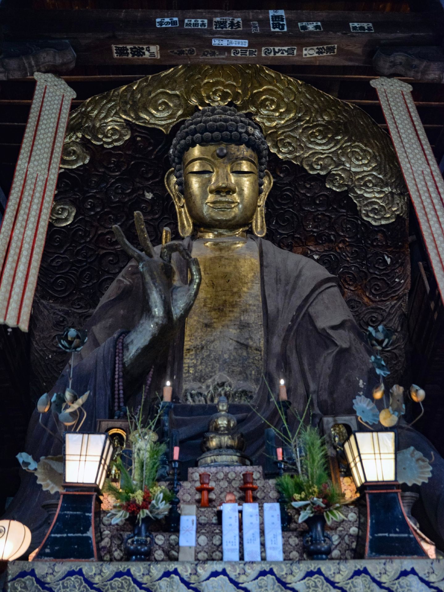 Among Japan's three great Buddhas, it is the most striking and also the loneliest.......
