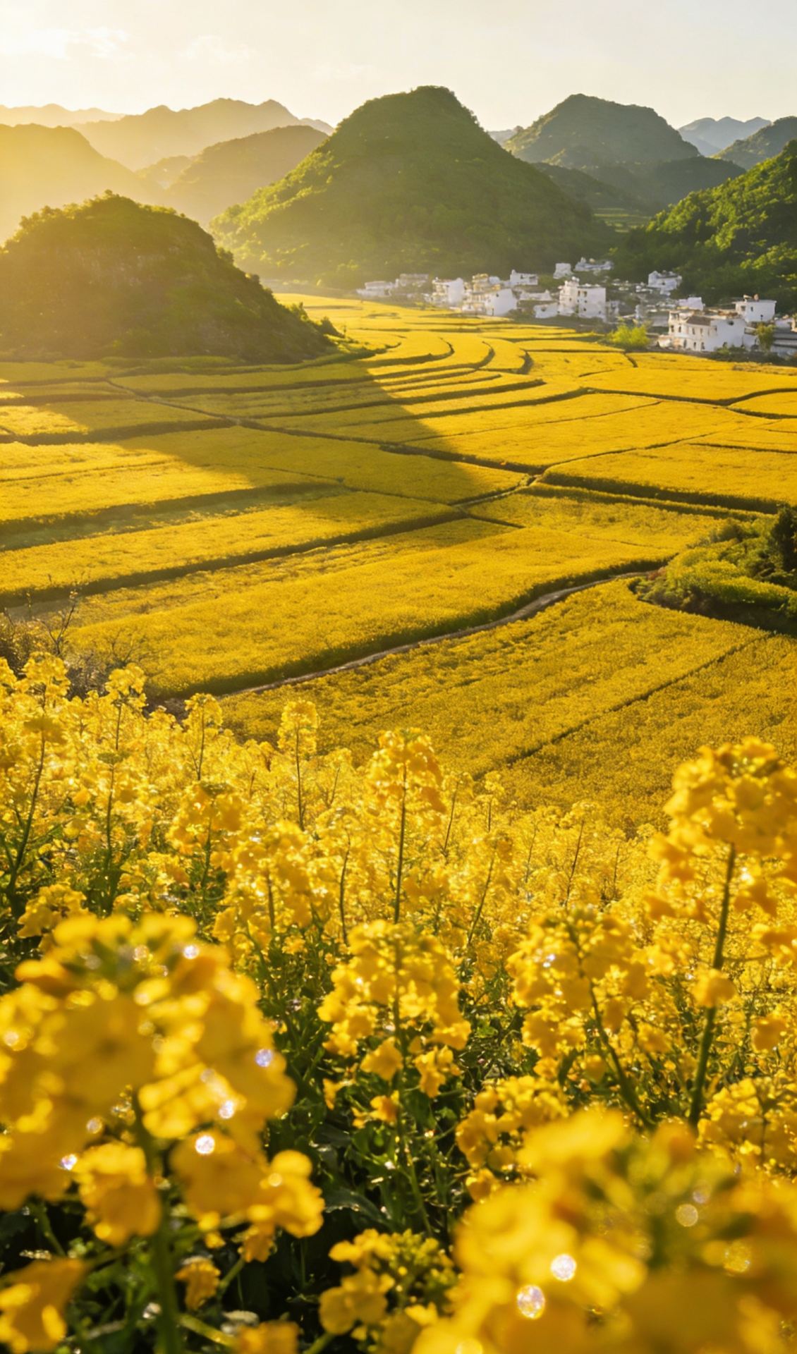 300,000 mu of flower fields and 200 million blossoms blooming simultaneously—the grandest spring ceremony on Earth