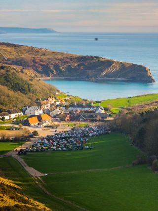 At the seaside in the UK, I saw a "door"