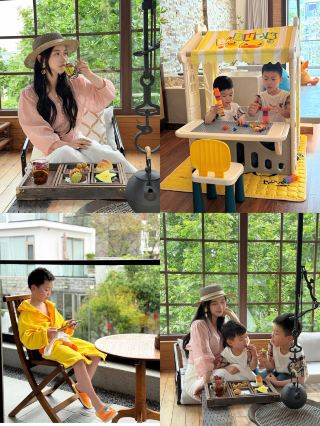 Bringing the kids to Dali for a relaxing getaway, we were completely healed by this oriental-style private villa.