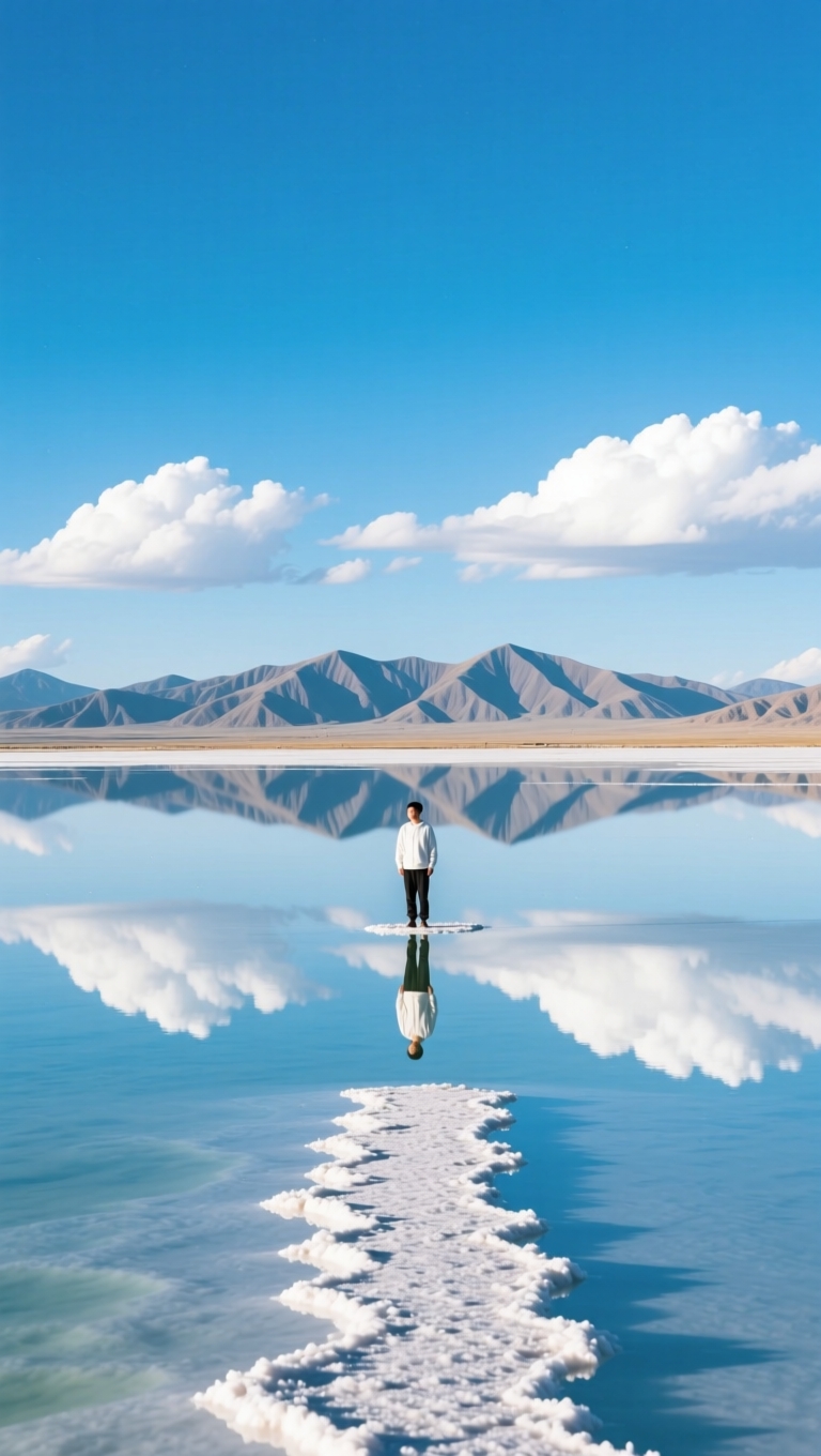 10 times more stunning than Chaka Salt Lake! This “Tiffany blue” wonderland in Qinghai can’t be hidden anymore