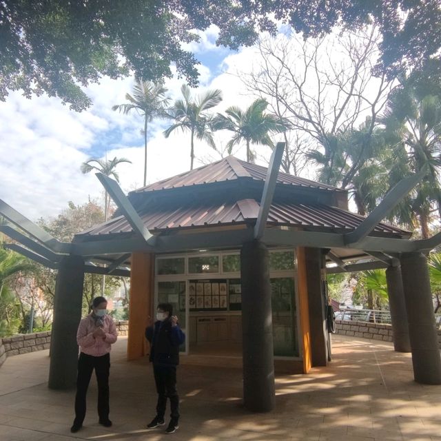 百鳥園林~別有洞天~特色藍白旋轉梯