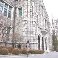 The most beautiful campus in Korea😱🫶🏻💞
