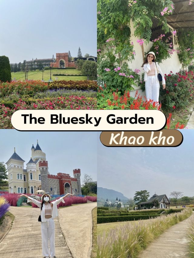 เที่ยวสวนสไตล์อังกฤษ @ the bluesky garden 🍃
