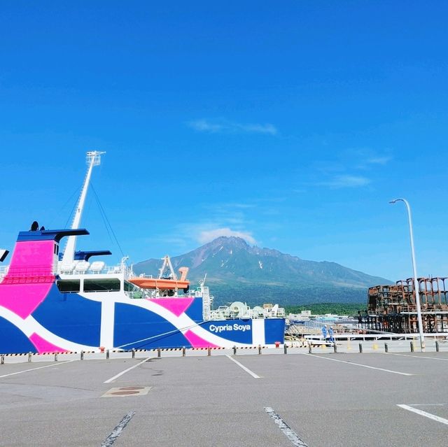 利尻島　沓形港フェリーターミナル