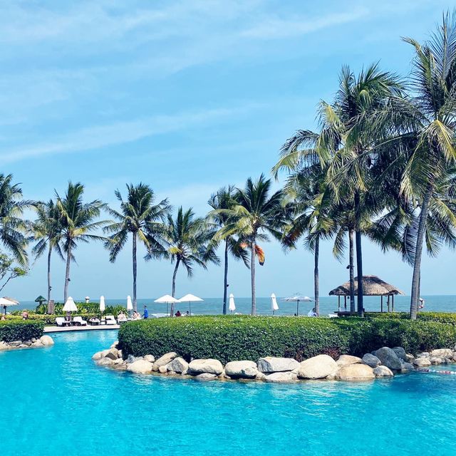 Luxurious 5 star beach front resort in HuaHin