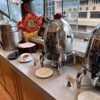 龍堡國際賓館 園林閣 早餐