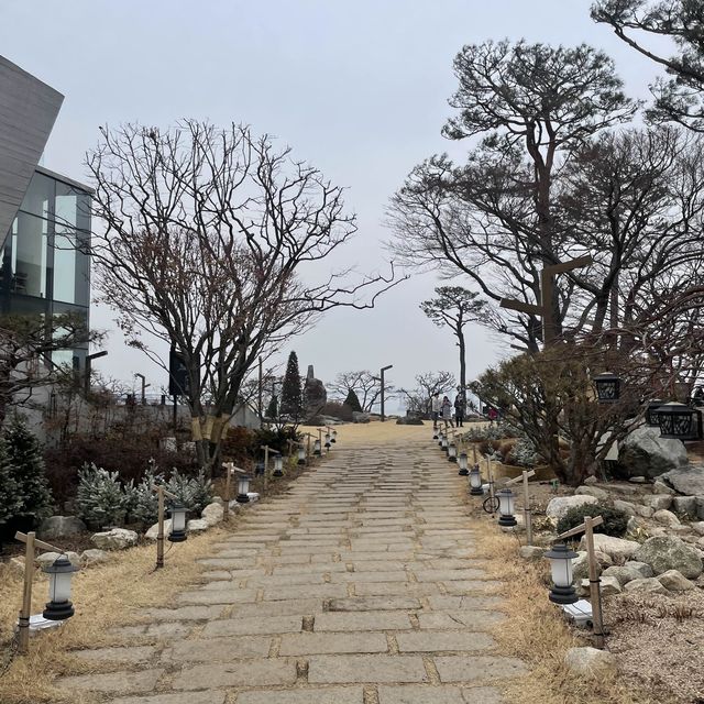 서해안대교가 한 눈에 보이는 당진 해어름카페 