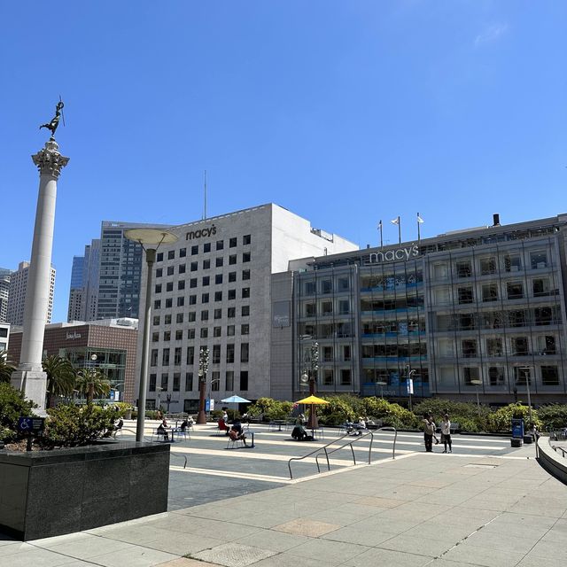 疫情過後的三藩市聯合廣場