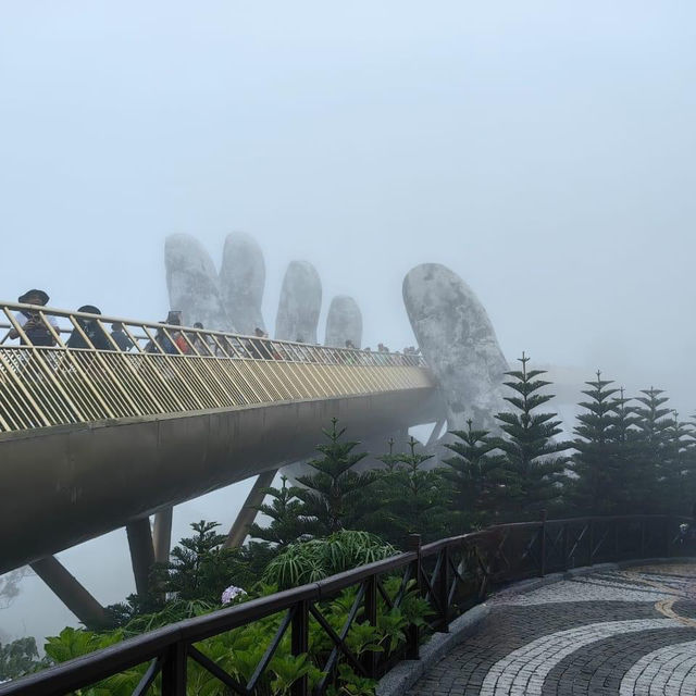 🕊️有如🐒悟空在佛祖掌心🤚的越南巴拿山佛手橋|🎍
