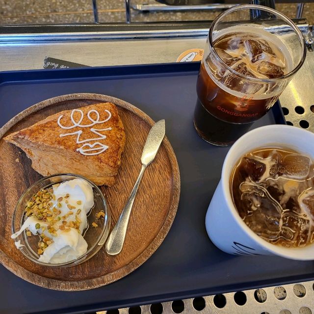 카이막 맛집 을지로 카페 - 공간갑 ☕️ 