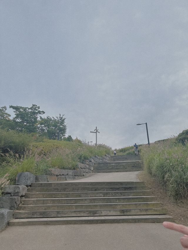 선선한 날, 산책하기 좋은 곳 [남산공원 백범광장]