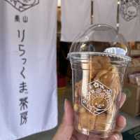 【ペットとお出かけ】りらっくま茶房でかわいいカステラを食す！