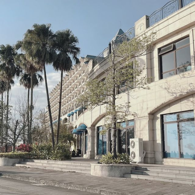 淡水漁人碼頭超靚海景住宿-福容大飯店