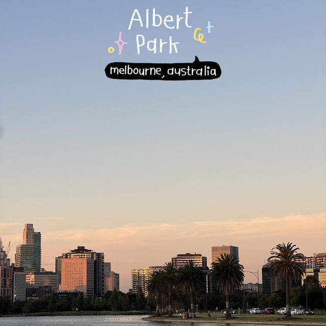 พาเดินเล่นที่ Albert park🇦🇺🔅