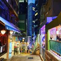 Evening out in Hong Kong