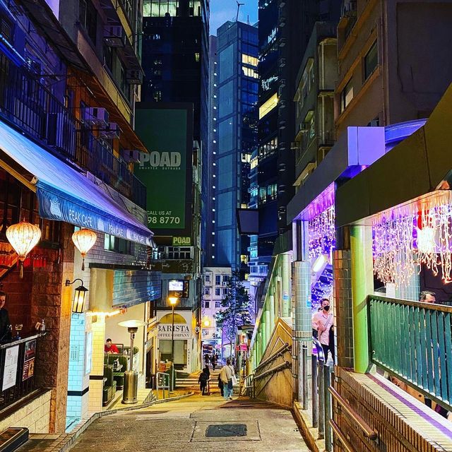 Evening out in Hong Kong