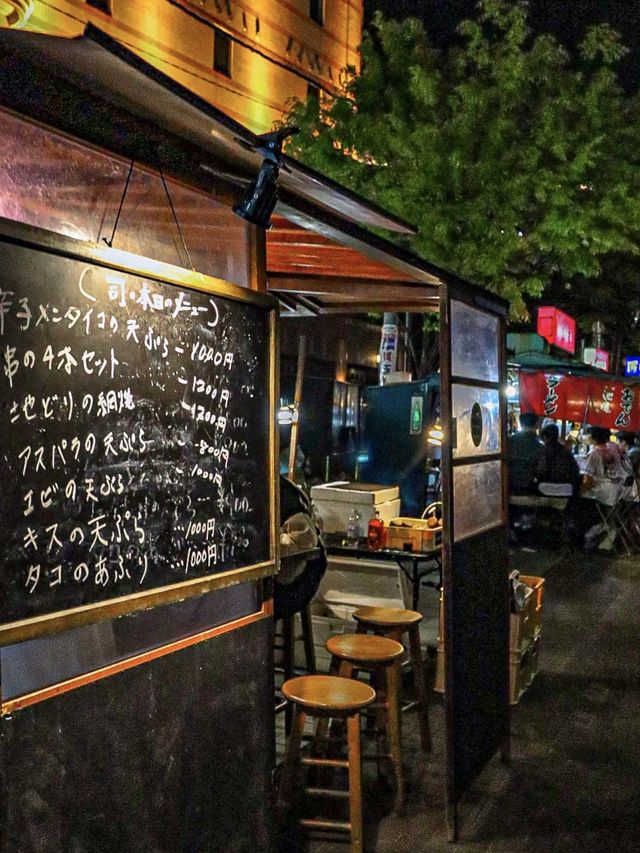 나카스 강변 포장마차거리, 밤의 일본 즐기기