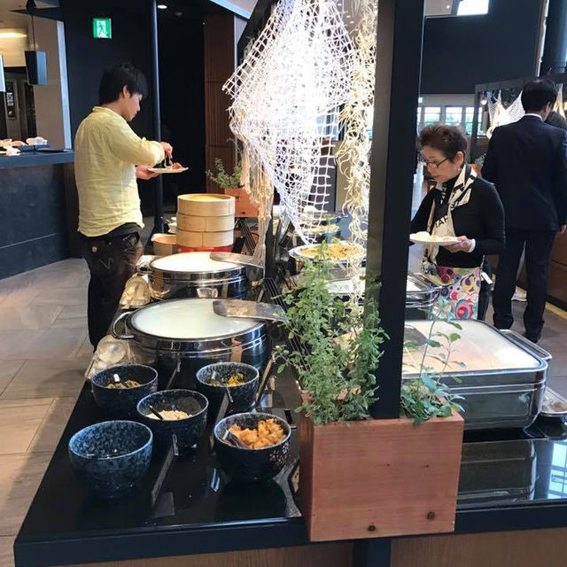 福岡Hilton超好食早餐🥣超高樓底勁大玻璃外牆🤩海景一流