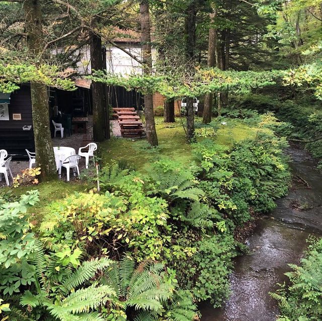 輕井澤之美❤️享受山中園林境細味美食三笠茶屋 あんべい