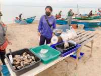 ตลาดทะเลสด พื้นบ้าน หาดจอมเทียน พัทยา