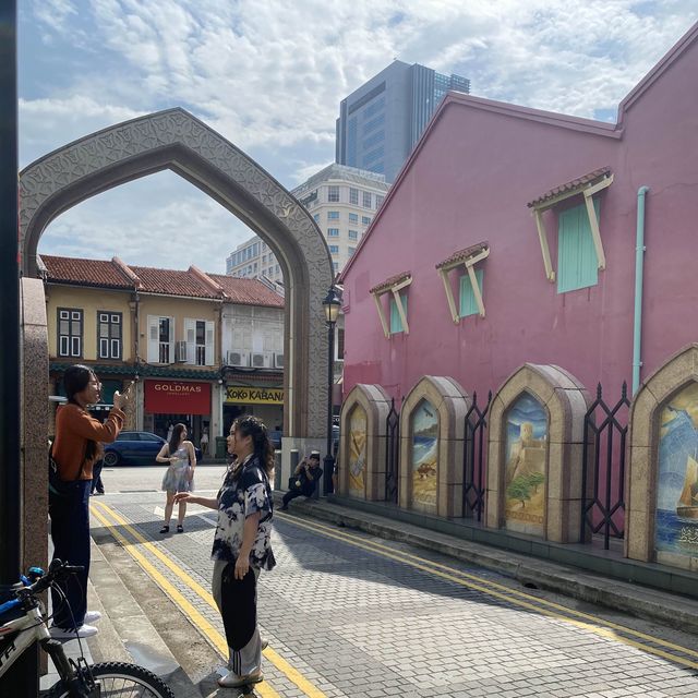 Mural artist gives Kampong Glam a glam up