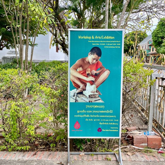 Luang Prabang's Novice Art Showcase