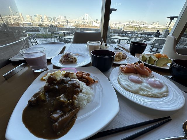 台場煙火Hilton hotel