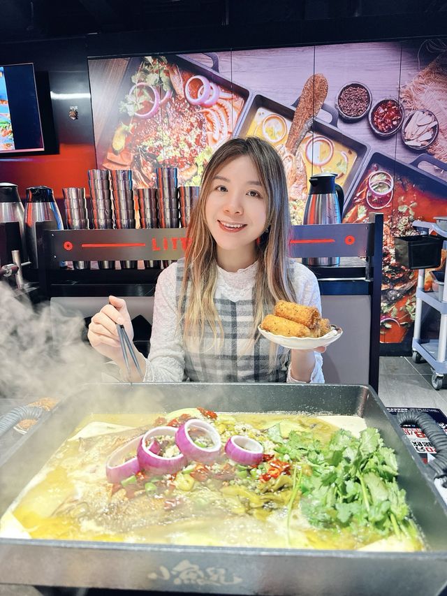  好食推介～原條老壇酸菜豆花烤魚🐟🍲