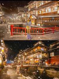 Ginzan Onsen หมู่บ้านออนเซ็นโบราณสวยมาก❄️❄️