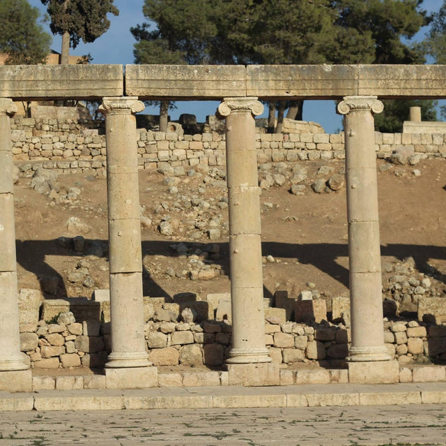 Visiting the ancient past through the ruins 