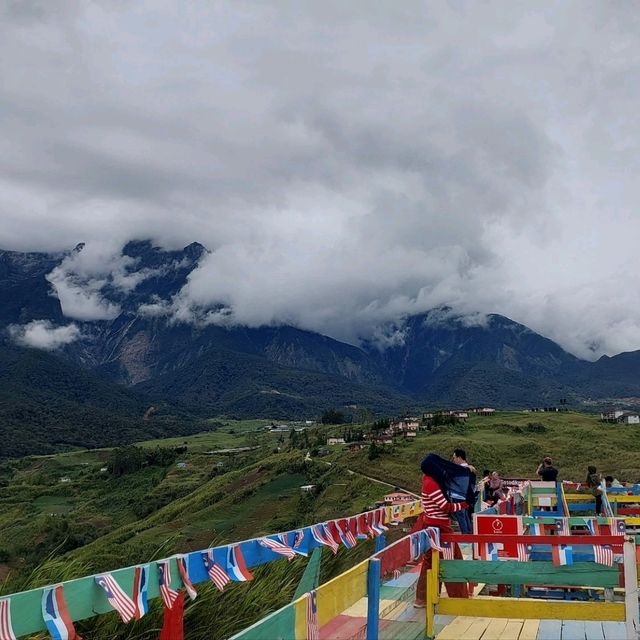 Colourful Sosodikon Hill in Kundasang