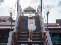 เดินชิลตลาดอัมพวา ในวันธรรมดา 