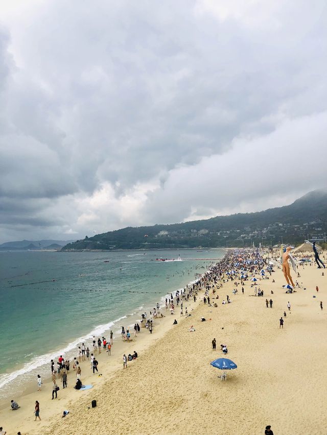 【深圳景點】大梅沙沙灘：海灘沙雕展覽，附近特色酒店