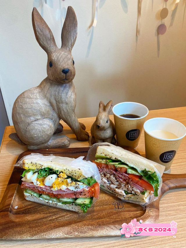 【福岡カフェ】高級食パン専門店でサンドイッチを店内で食べられる