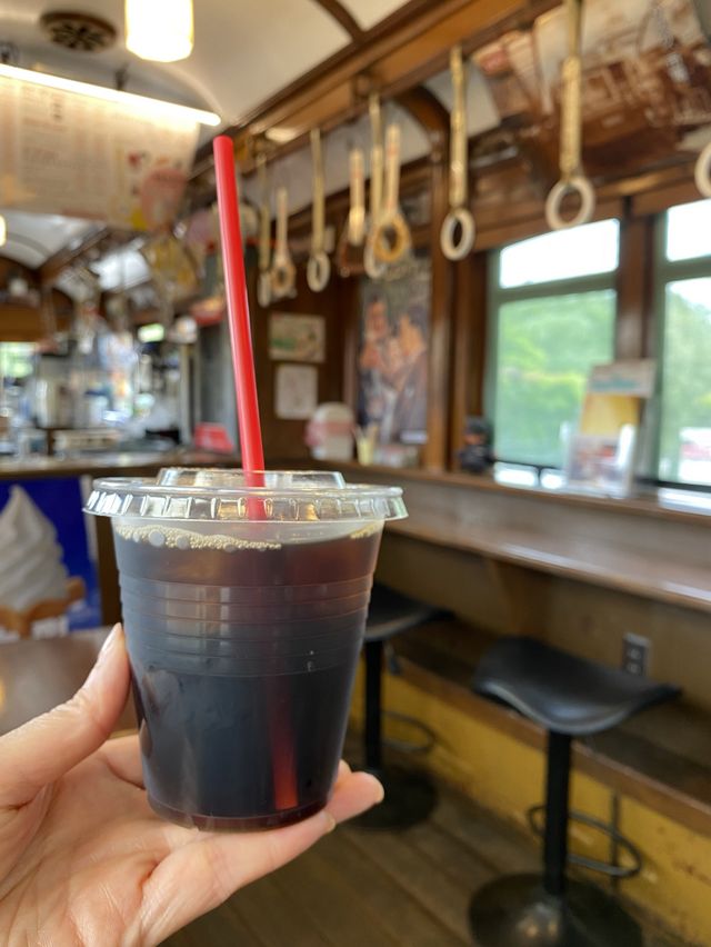 【京都】電車の中でカフェ