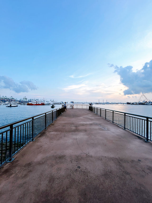 Exploring West Coast Park's Stunning Seaview