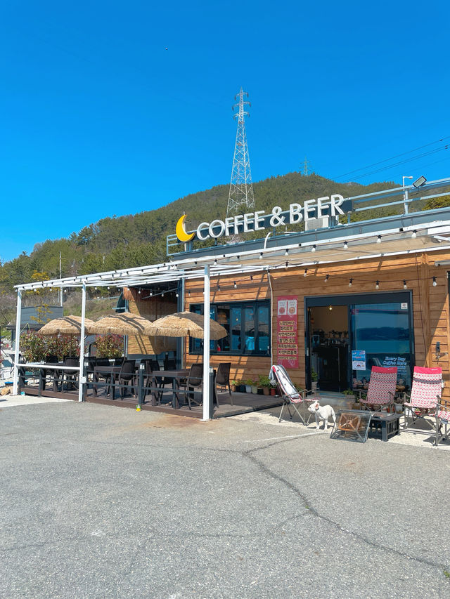 🌼남해대교 노량대교를 한눈에 담을 수 있는 뻥 뚫린 오션뷰를 자랑하는 여기는 하동 노량133 