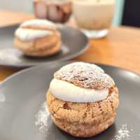 【名古屋】さっくさくクッキーシューが美味しいカフェ☕️