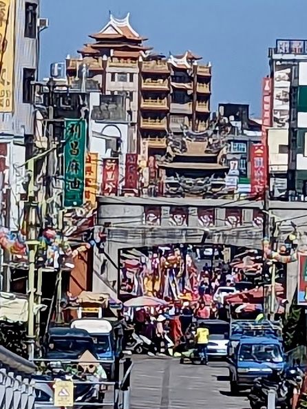 雲林北港 特色景點  北港老街與觀光大橋